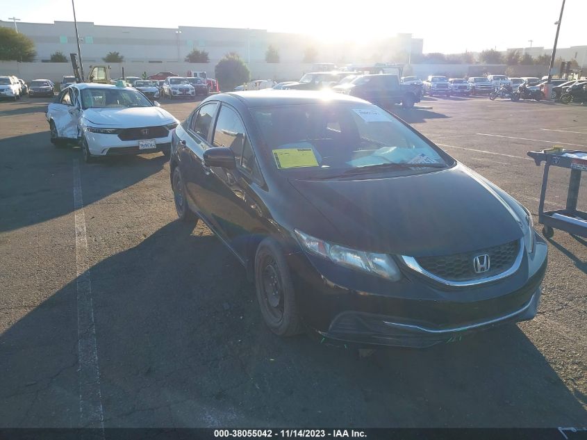 2014 HONDA CIVIC LX - 19XFB2F50EE253806