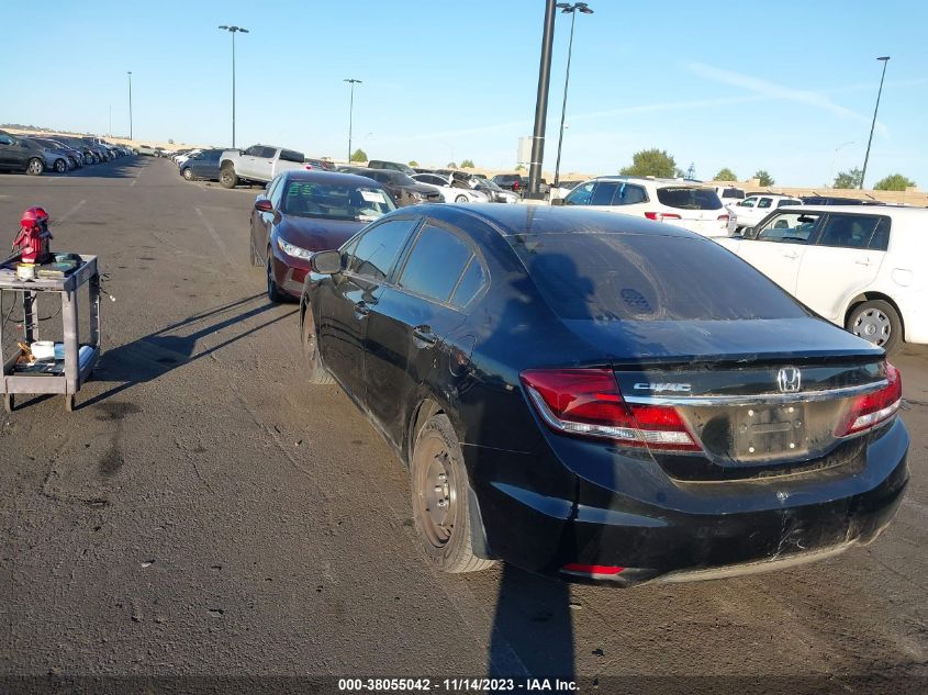 2014 HONDA CIVIC LX - 19XFB2F50EE253806