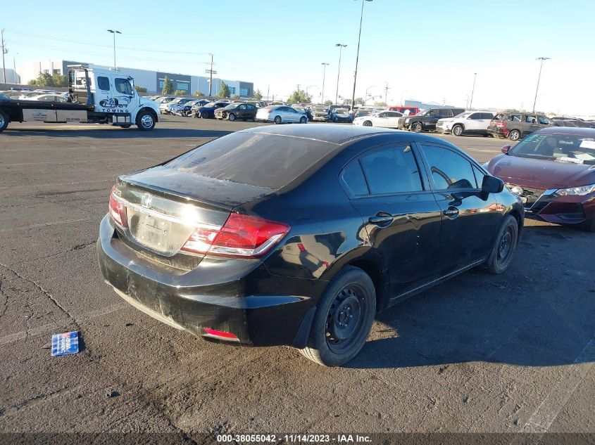2014 HONDA CIVIC LX - 19XFB2F50EE253806