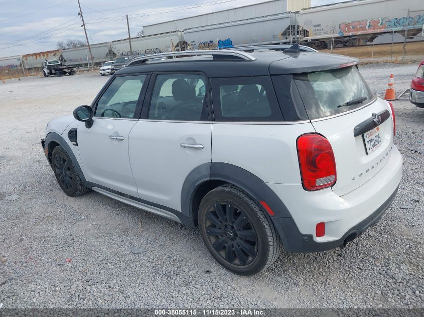 2018 MINI COUNTRYMAN COOPER WMZYS7C35J3E07424