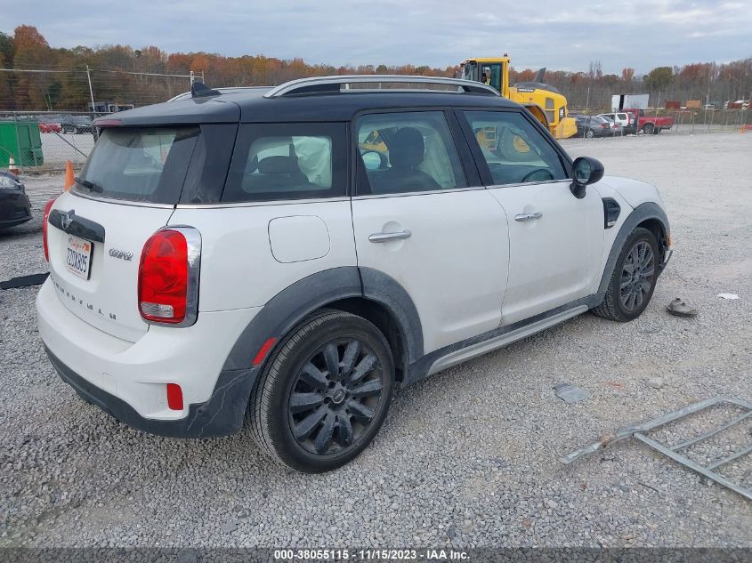 2018 MINI COUNTRYMAN COOPER WMZYS7C35J3E07424