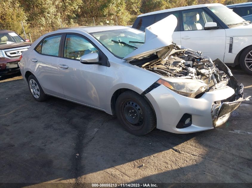 2015 TOYOTA COROLLA L/LE/LE PLS/PRM/S/S PLS - 2T1BURHE4FC25697