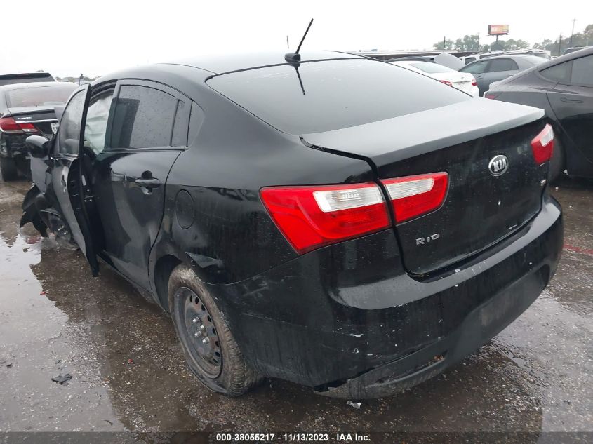 2013 KIA RIO LX - KNADM4A37D6250440