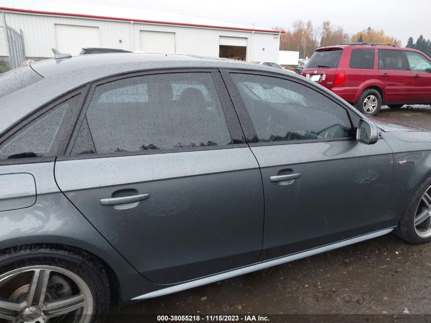 2014 AUDI A4 2.0T PREMIUM - WAUFFAFLXEN031263