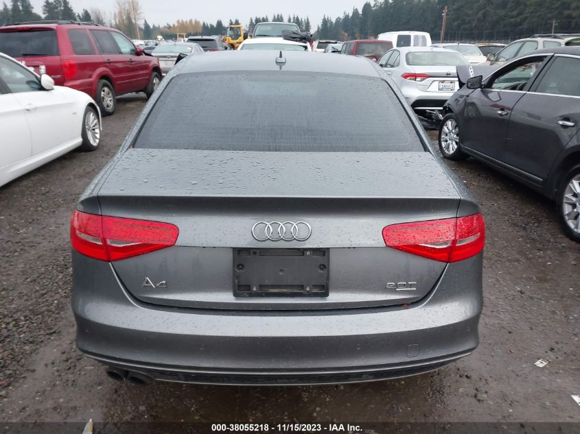 2014 AUDI A4 2.0T PREMIUM - WAUFFAFLXEN031263