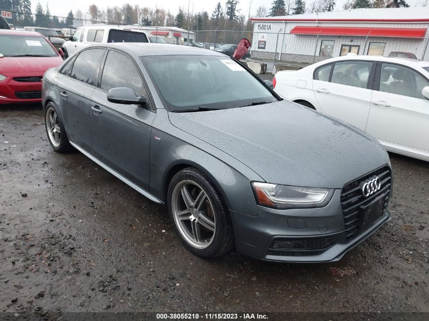 2014 AUDI A4 2.0T PREMIUM - WAUFFAFLXEN031263