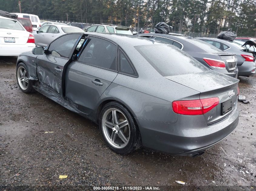 2014 AUDI A4 2.0T PREMIUM - WAUFFAFLXEN031263