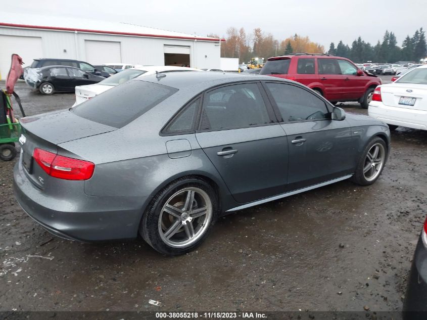 2014 AUDI A4 2.0T PREMIUM - WAUFFAFLXEN031263