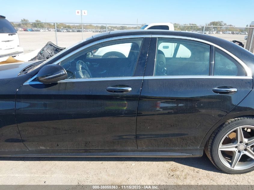 2016 MERCEDES-BENZ C 300 SPORT 4MATIC/LUXURY 4MATIC/4MATIC - WDDWF4KB8GR129601