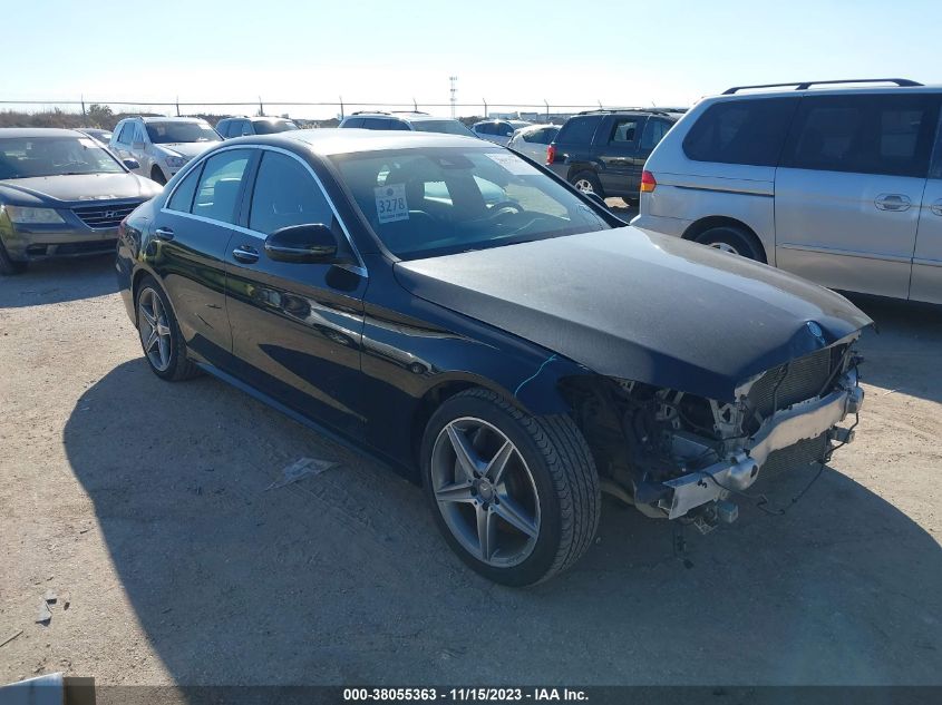 2016 MERCEDES-BENZ C 300 SPORT 4MATIC/LUXURY 4MATIC/4MATIC - WDDWF4KB8GR129601