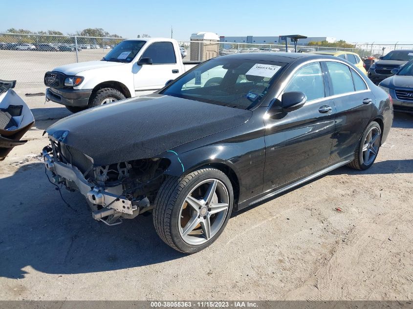 2016 MERCEDES-BENZ C 300 SPORT 4MATIC/LUXURY 4MATIC/4MATIC - WDDWF4KB8GR129601
