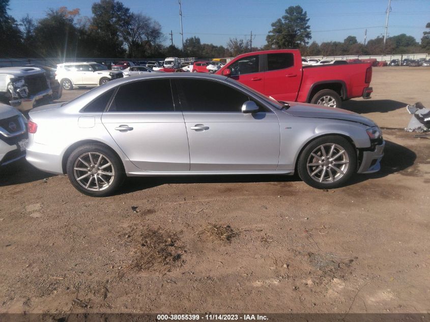 2014 AUDI A4 2.0T PREMIUM - WAUEFAFL1EN021295