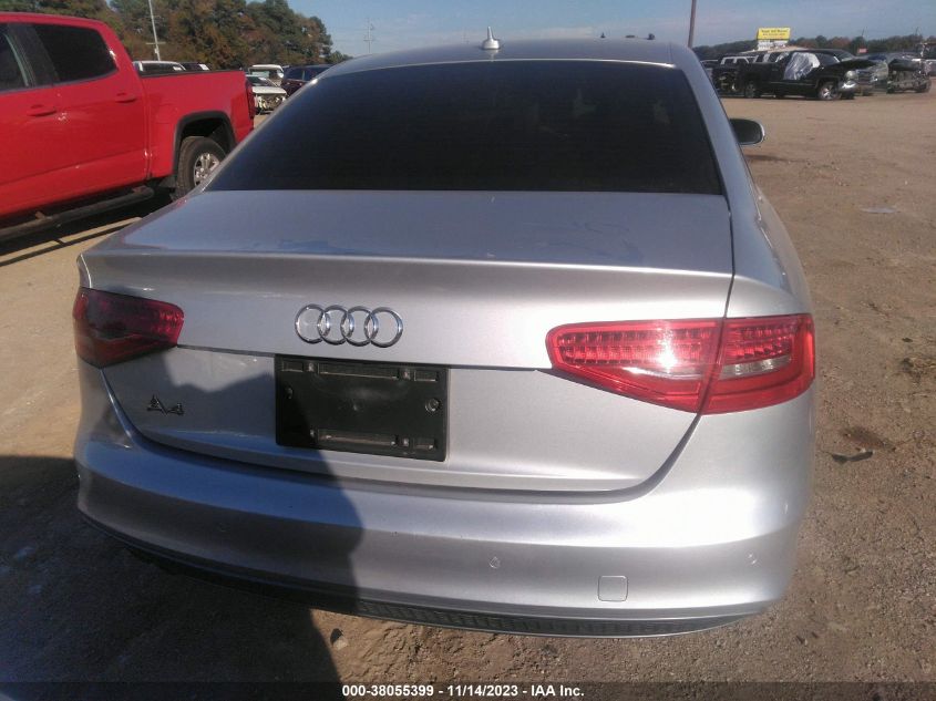 2014 AUDI A4 2.0T PREMIUM - WAUEFAFL1EN021295