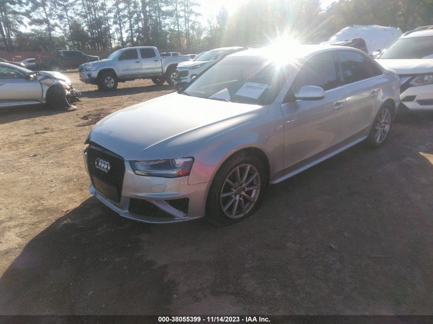 2014 AUDI A4 2.0T PREMIUM - WAUEFAFL1EN021295