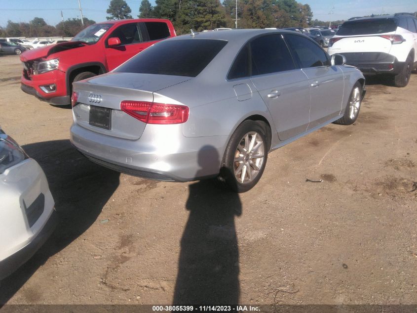 2014 AUDI A4 2.0T PREMIUM - WAUEFAFL1EN021295