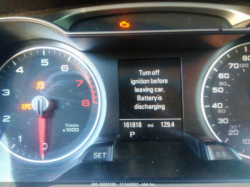 2014 AUDI A4 2.0T PREMIUM - WAUEFAFL1EN021295