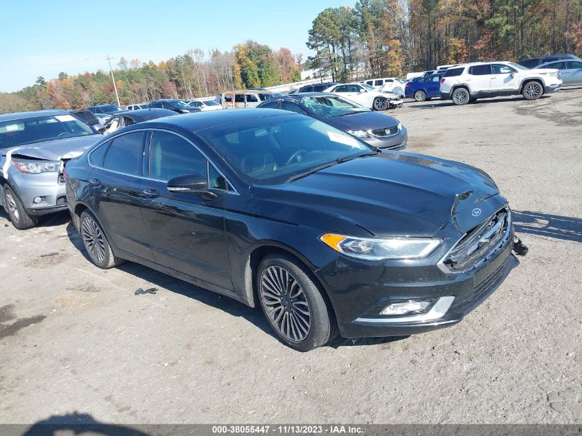 2018 FORD FUSION TITANIUM - 3FA6P0D97JR124451