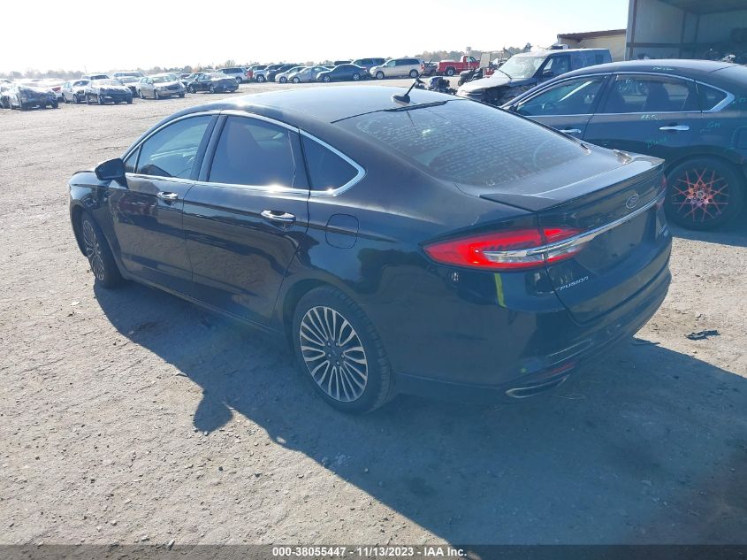 2018 FORD FUSION TITANIUM - 3FA6P0D97JR124451