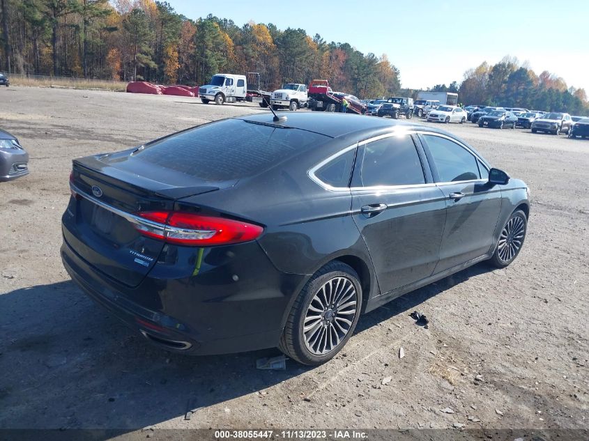 2018 FORD FUSION TITANIUM - 3FA6P0D97JR124451