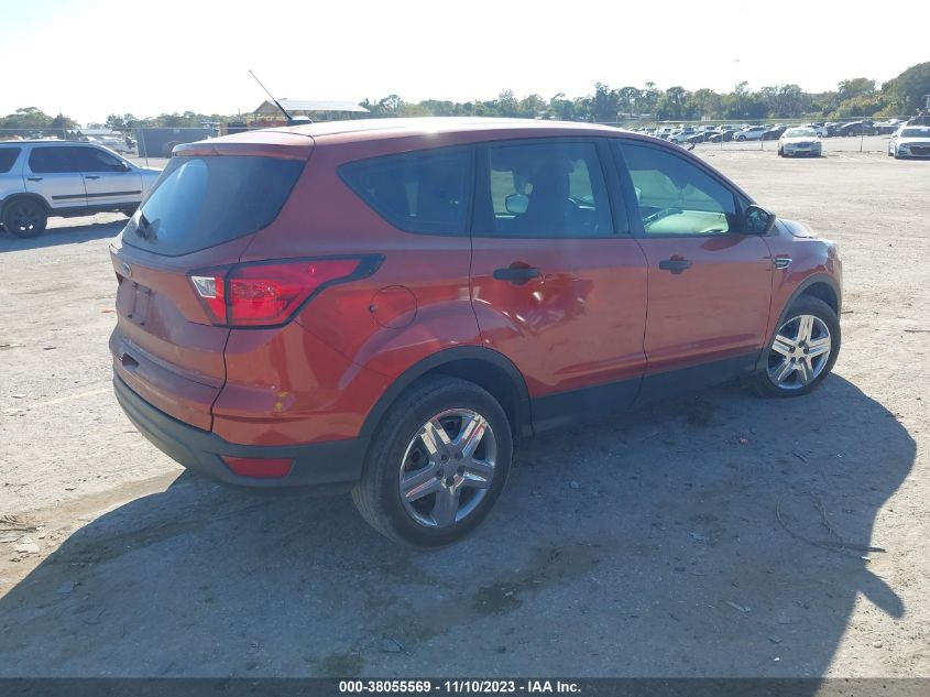 2019 FORD ESCAPE S - 1FMCU0F73KUB47720