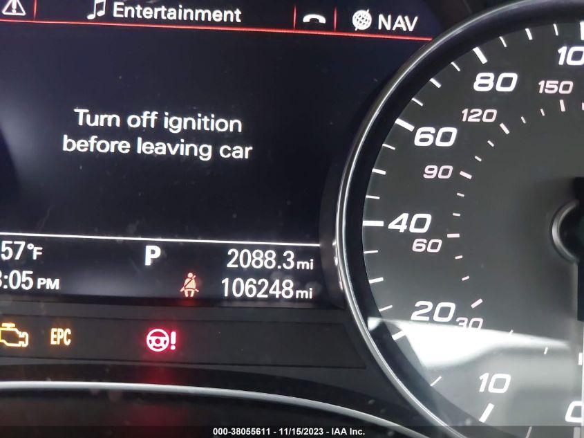 2013 AUDI S7 4.0T PRESTIGE WAUW2AFC5DN089694