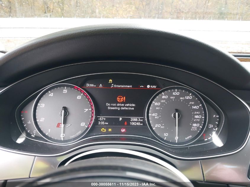 2013 AUDI S7 4.0T PRESTIGE WAUW2AFC5DN089694