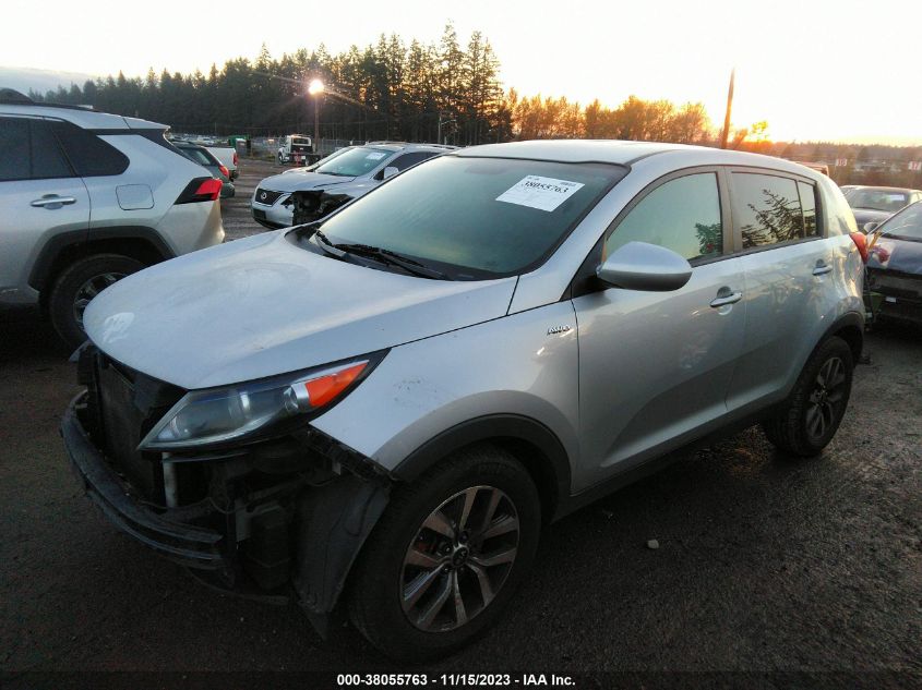 2014 KIA SPORTAGE LX - KNDPBCAC7E7599044