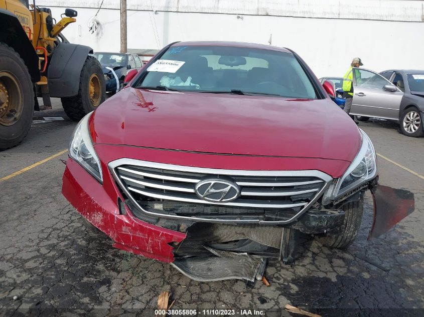 2016 HYUNDAI SONATA SE - 5NPE24AF1GH267512