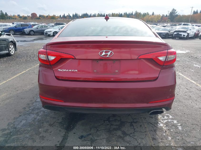 2016 HYUNDAI SONATA SE - 5NPE24AF1GH267512