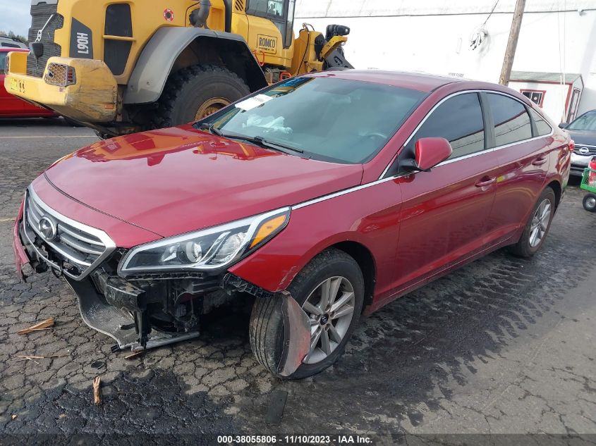 2016 HYUNDAI SONATA SE - 5NPE24AF1GH267512