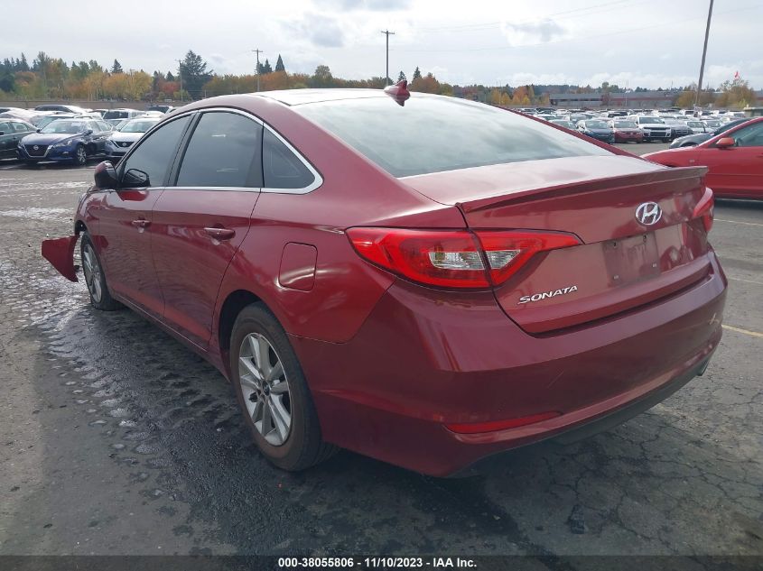 2016 HYUNDAI SONATA SE - 5NPE24AF1GH267512