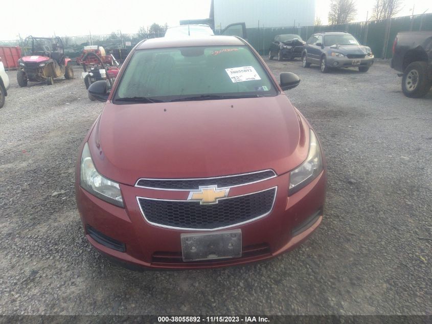 2013 CHEVROLET CRUZE LS AUTO - 1G1PA5SH9D7212560
