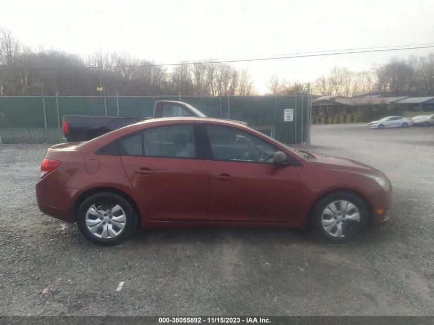 2013 CHEVROLET CRUZE LS AUTO - 1G1PA5SH9D7212560