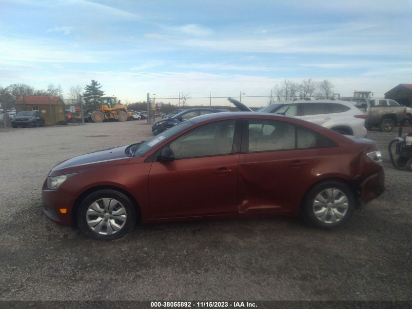 2013 CHEVROLET CRUZE LS AUTO - 1G1PA5SH9D7212560
