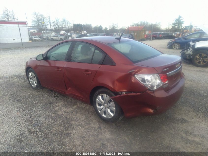 2013 CHEVROLET CRUZE LS AUTO - 1G1PA5SH9D7212560