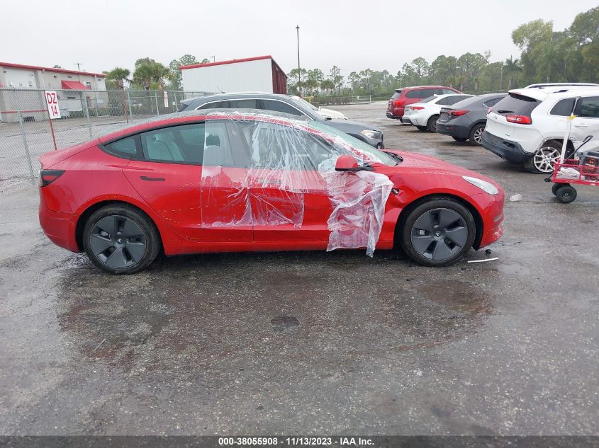 2023 TESLA MODEL 3 REAR-WHEEL DRIVE - 5YJ3E1EA5PF563935