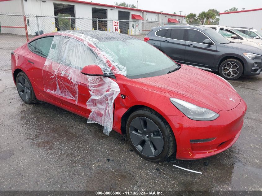 2023 TESLA MODEL 3 REAR-WHEEL DRIVE - 5YJ3E1EA5PF563935