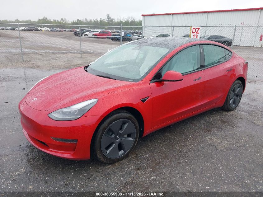 2023 TESLA MODEL 3 REAR-WHEEL DRIVE - 5YJ3E1EA5PF563935