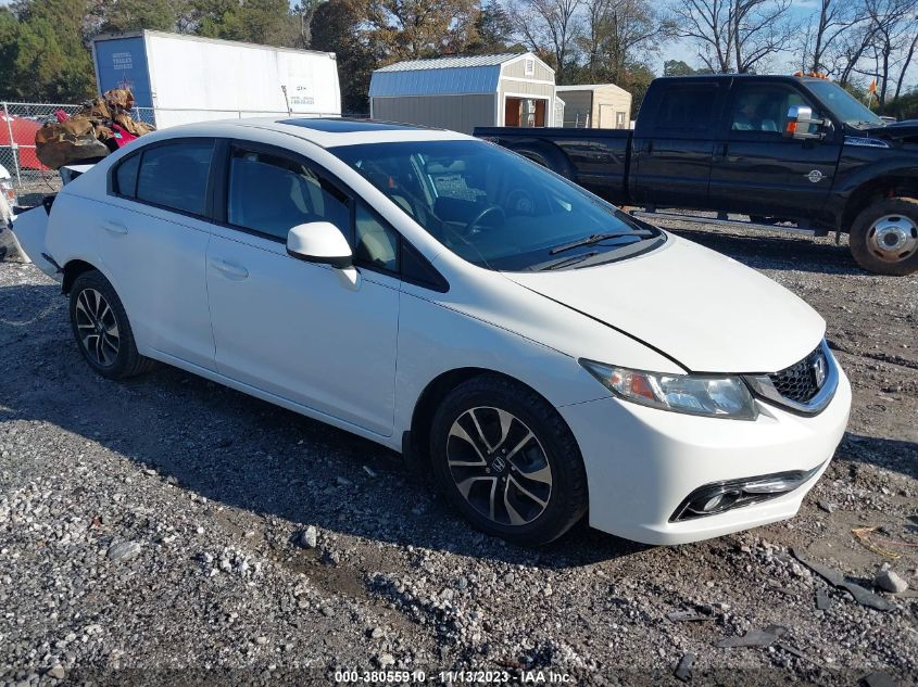 2013 HONDA CIVIC EXL - 19XFB2F97DE028784