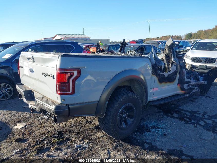 2017 FORD F-150 RAPTOR - 1FTFW1RG9HFA40844