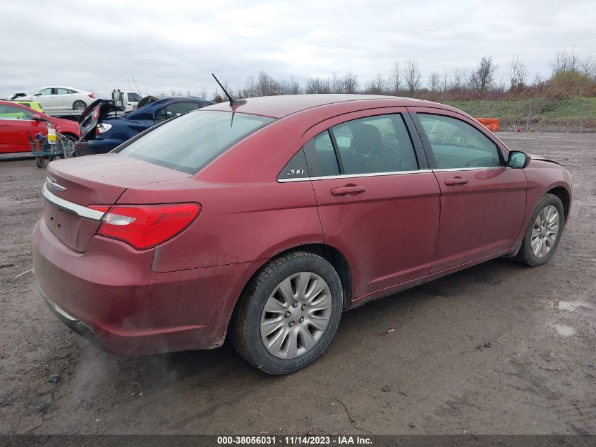2014 CHRYSLER 200 LX - 1C3CCBAG1EN171981