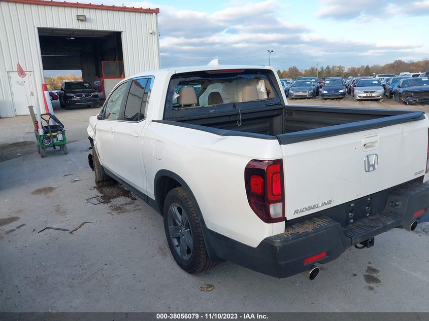 VIN 5FPYK3F52PB048099 2023 HONDA RIDGELINE RTL