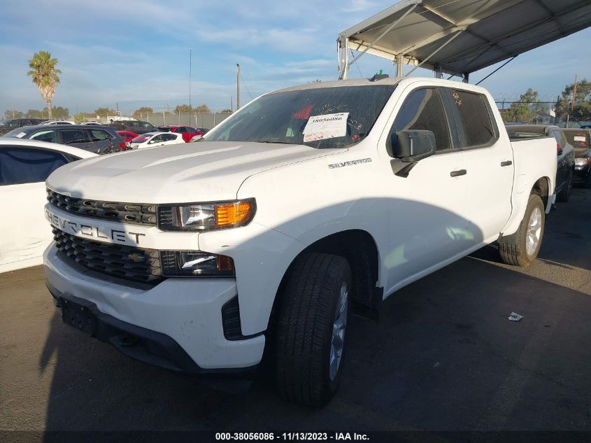 2022 CHEVROLET SILVERADO 1500 LTD 2WD  SHORT BED CUSTOM 3GCPWBEK6NG117863