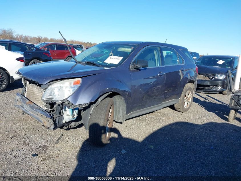 2013 CHEVROLET EQUINOX LS - 2GNALBEK7D6226557