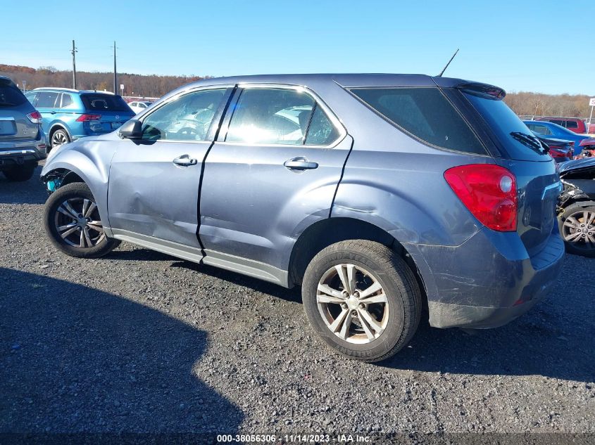 2013 CHEVROLET EQUINOX LS - 2GNALBEK7D6226557