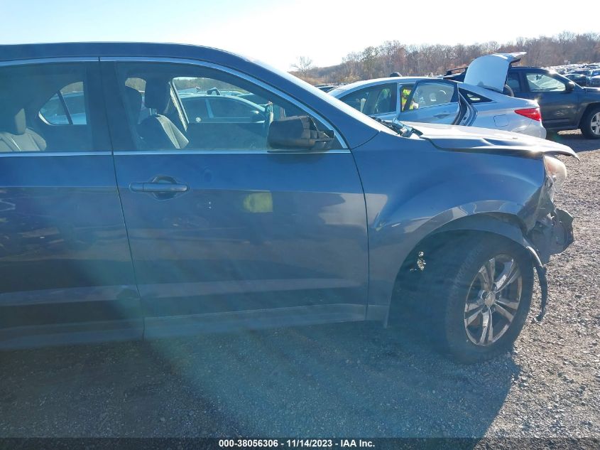 2013 CHEVROLET EQUINOX LS - 2GNALBEK7D6226557