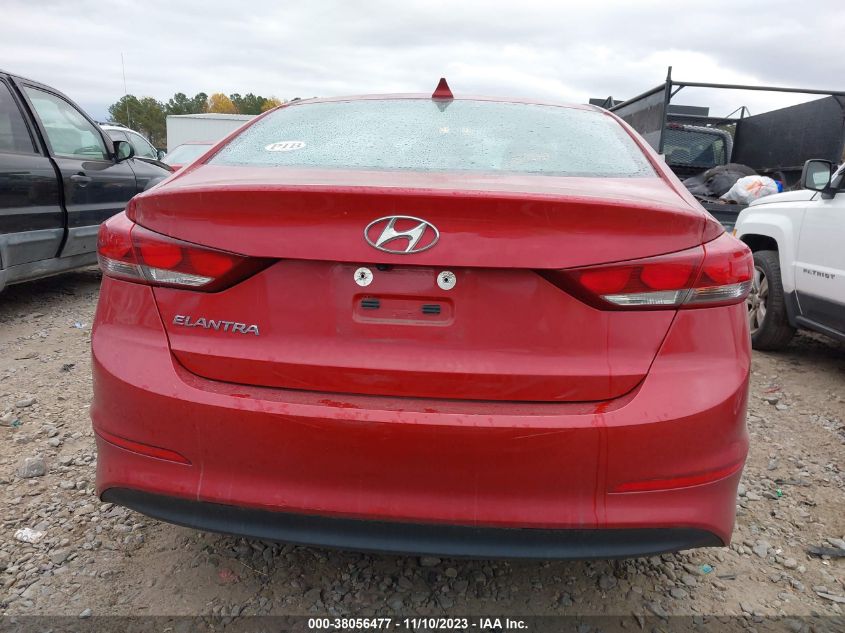 2018 HYUNDAI ELANTRA SEL/VALUE/LIMITED - 5NPD84LFXJH245247