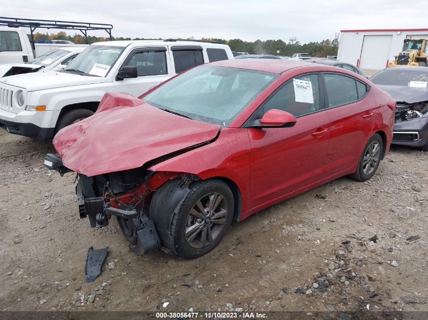 2018 HYUNDAI ELANTRA SEL/VALUE/LIMITED - 5NPD84LFXJH245247