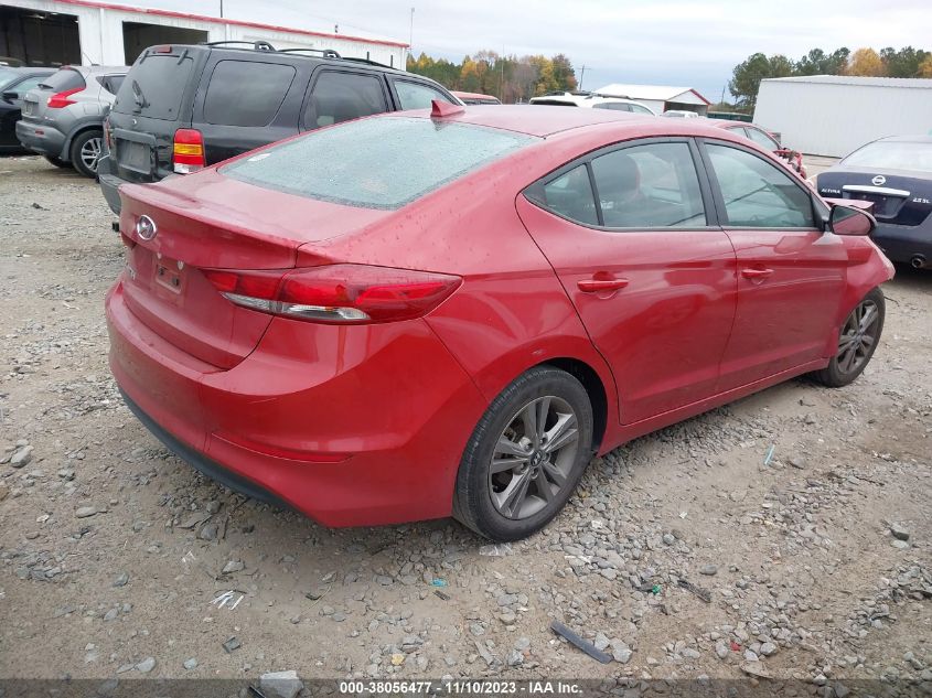 2018 HYUNDAI ELANTRA SEL/VALUE/LIMITED - 5NPD84LFXJH245247