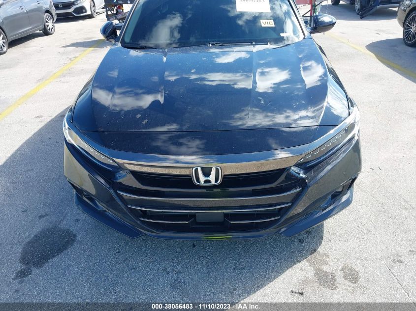 2022 HONDA ACCORD SPORT SE - 1HGCV1F40NA054898